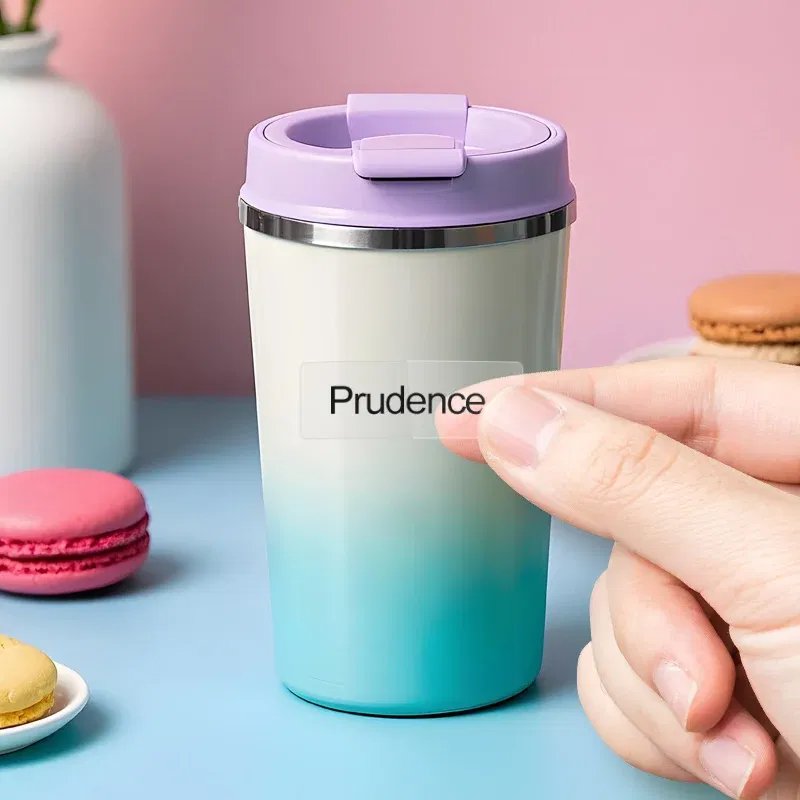 Color: light yellow - Transparent Waterproof Name Stickers for School-Custom Labels,Multilingual Text, Kids DIY Crafts & Sports Bottle Marking