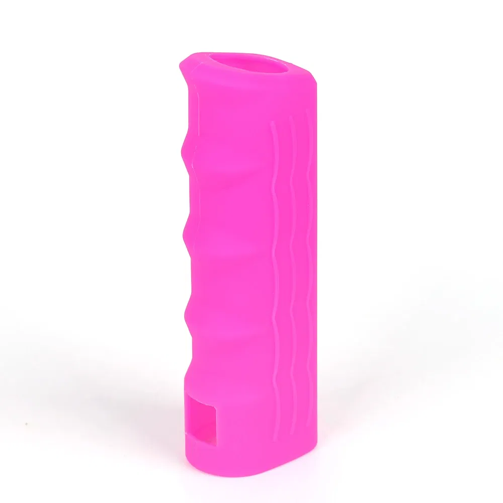 Color Name: Silver - Wholesale Cheap Price Car Interior Accessories Non Slip Comfortable Silicon Car Handbrake Lever Cover Anti Slip Hand Brake Cover