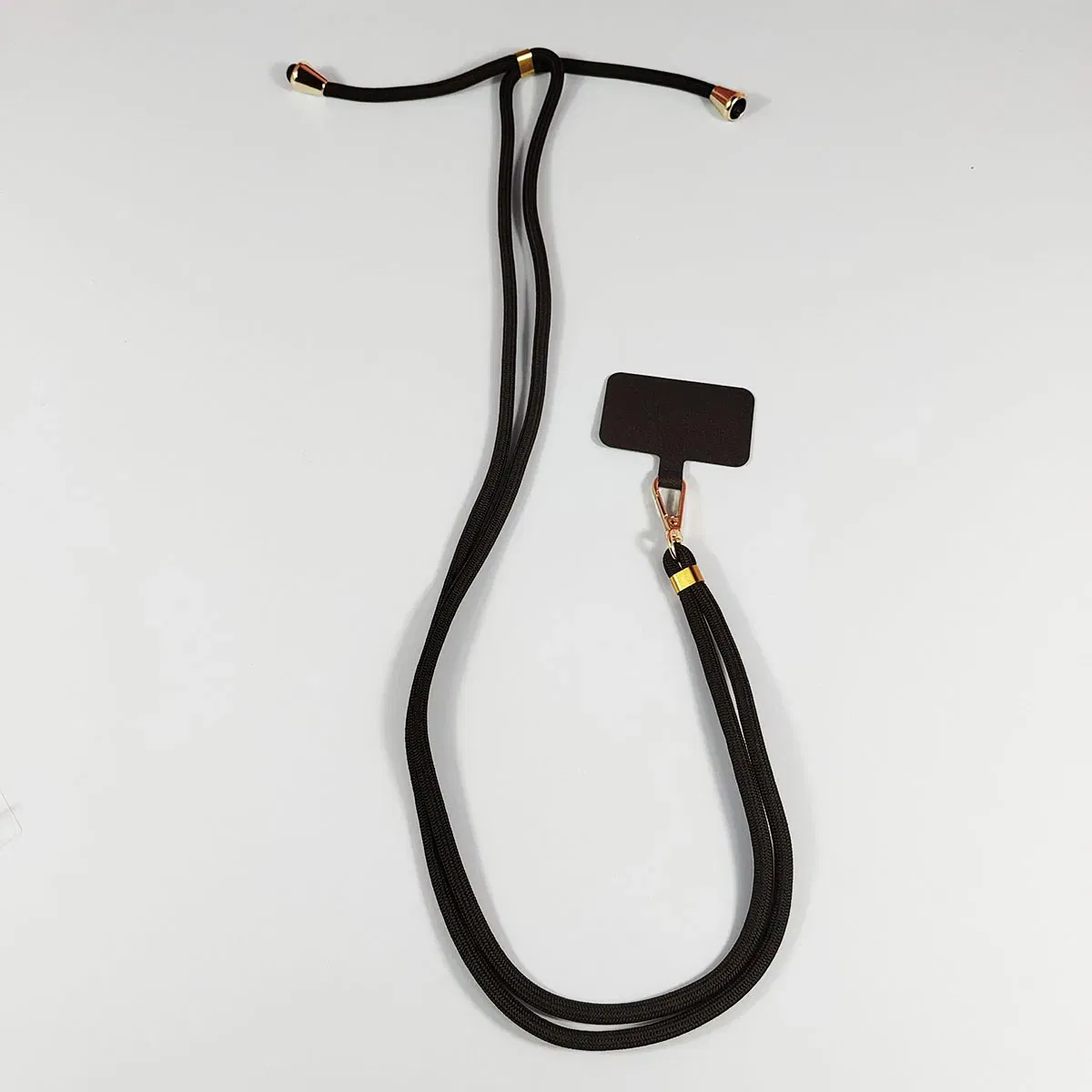 Color: Blue / Green - phone suspension rope anti loss rope adjustable and extendable nylon cloth  detachable suspension rope Mobile phone lanyard