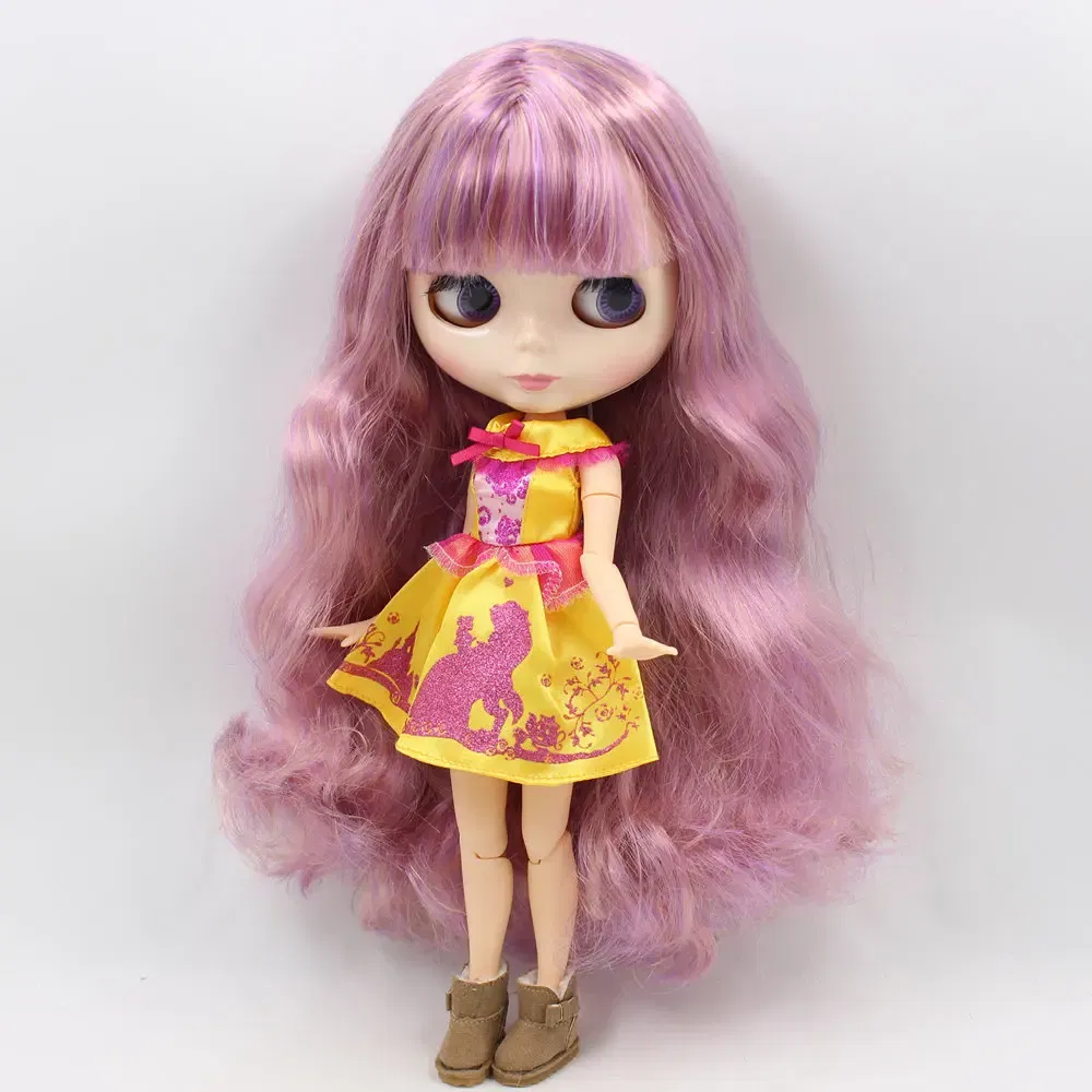 Color: WHITE - Blyth doll warm Snow Boot with 6 styles for chossing suitable for Rubber and Joint body