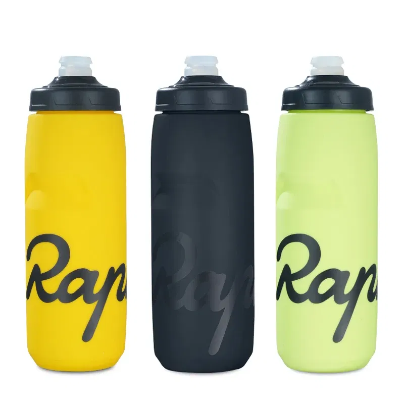 Color: Dark Grey - Rapha Cycling Water Bottle 620/750ml Ultra light Leak-proof squeezable Taste-free Camping Hiking Sports Bicycle Kettle