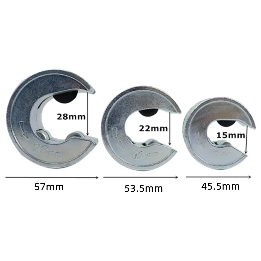 Color: PURPLE - 15/22/28mm Tube Cutter Pipe Slice Cutter Rotary Blade Heavy Duty Cutter Self Locking Copper Aluminium PVC Plastic Pipe Tube Tool