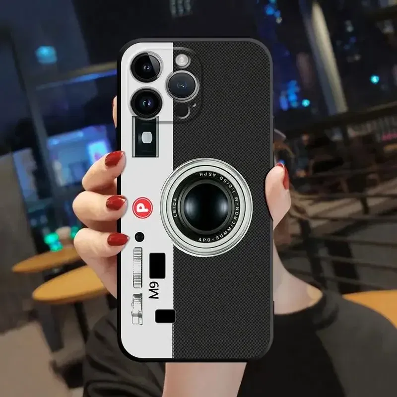 Color: black, Material: tpu - Magnetic Radio Tape Cassette Pattern Phone Case For Samsung Galaxy S10 S20 S21 S22 S23 S24 FE Plus Ultra Note 20 Phone Cover