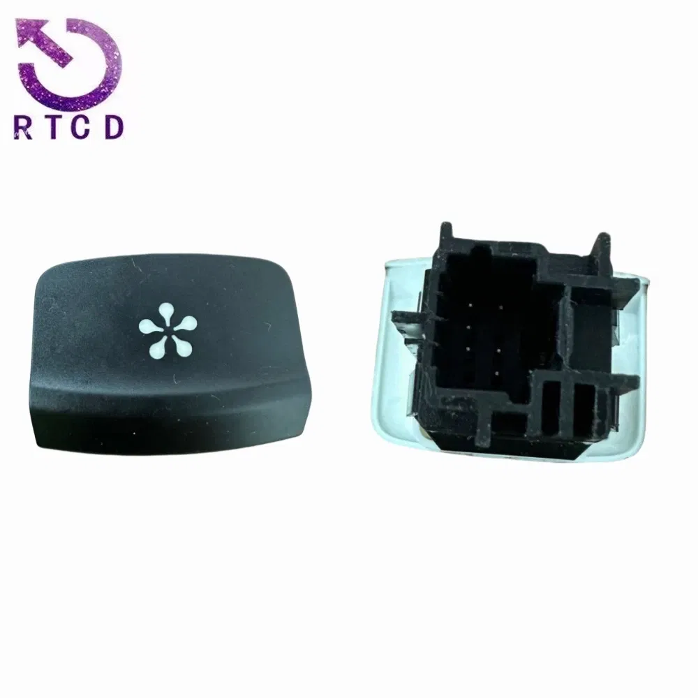 Color: Light  Blue, Ships From: CHINA - ECO start stop emergency light switch anti slip lock seat adjustment switch air conditioning switch ACC FOR Renault