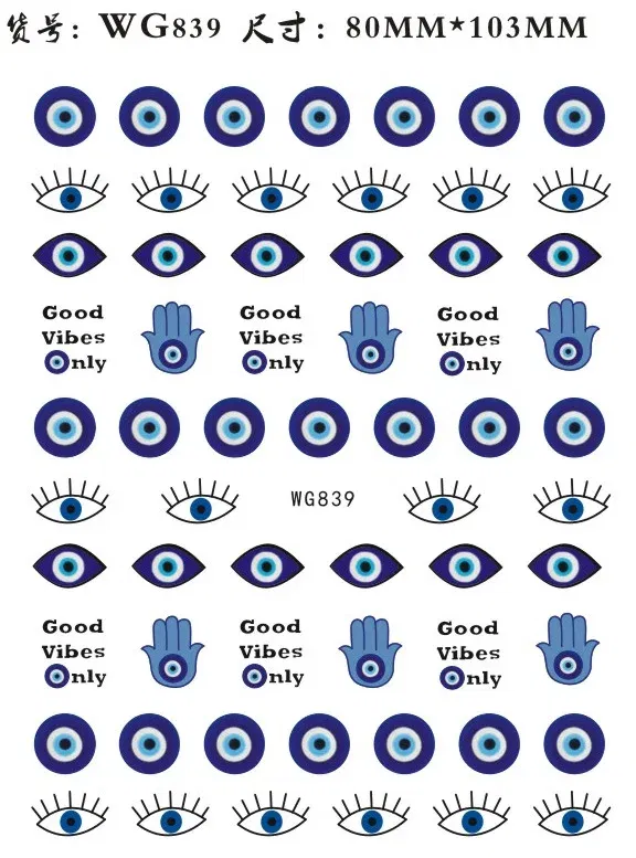 Color: gold foil - 1Pc Christmas Stickers Santa Claus Snowflake Decals Catoon Image Muti- Pattern New Year Halloween Nail Art Stickers for Manicure