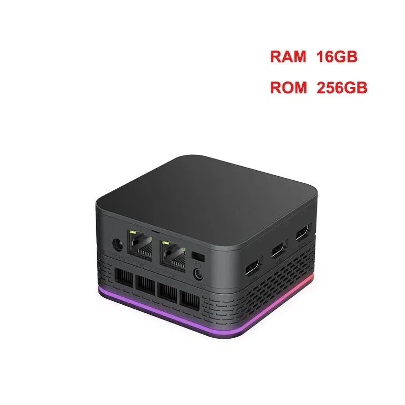 Color: Brown, Ships From: CHINA - Top T9 Plus Quad Core Windows 11 Small Mini PC, Intel Alder Lake N100,16GB LPDDR5 ,256/512GB/1TB SSD, Dual 1000M LAN ,Three HD