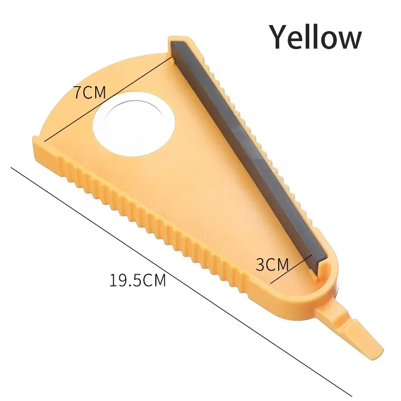 Color: Yellow - Can Opener 5 In 1 Multi Function Jar Opener Twist Off Lid Quick Opening Cooking Everyday Use Bottle Opener Kitchen Accessories