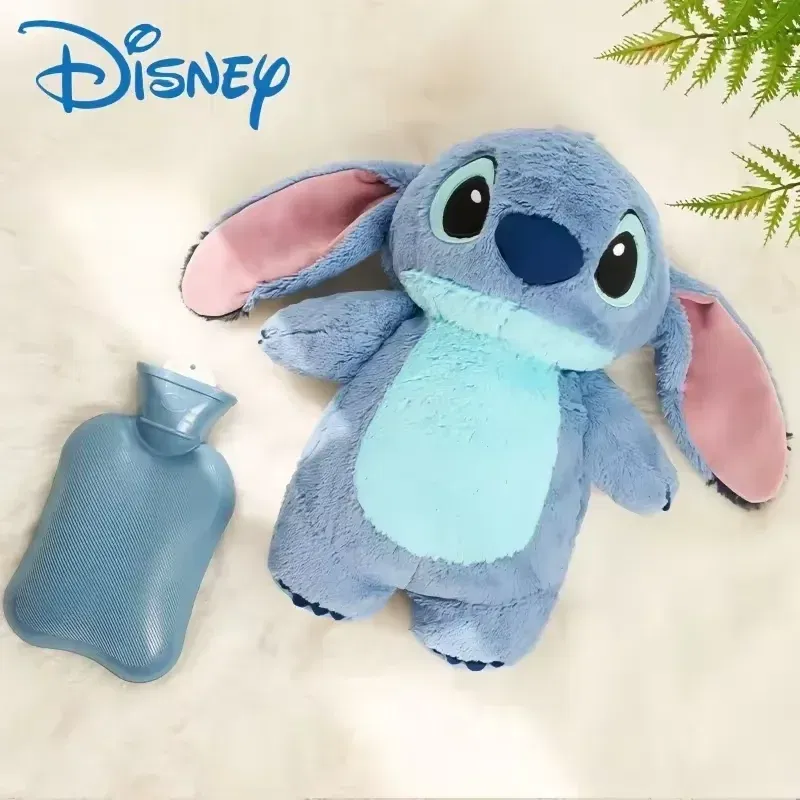 Color: black - Authentic Disney] Stitch Plush Doll Stuffed Soft Toy Car Pillow Comfort Toy Kids Christmas Birthday Gift