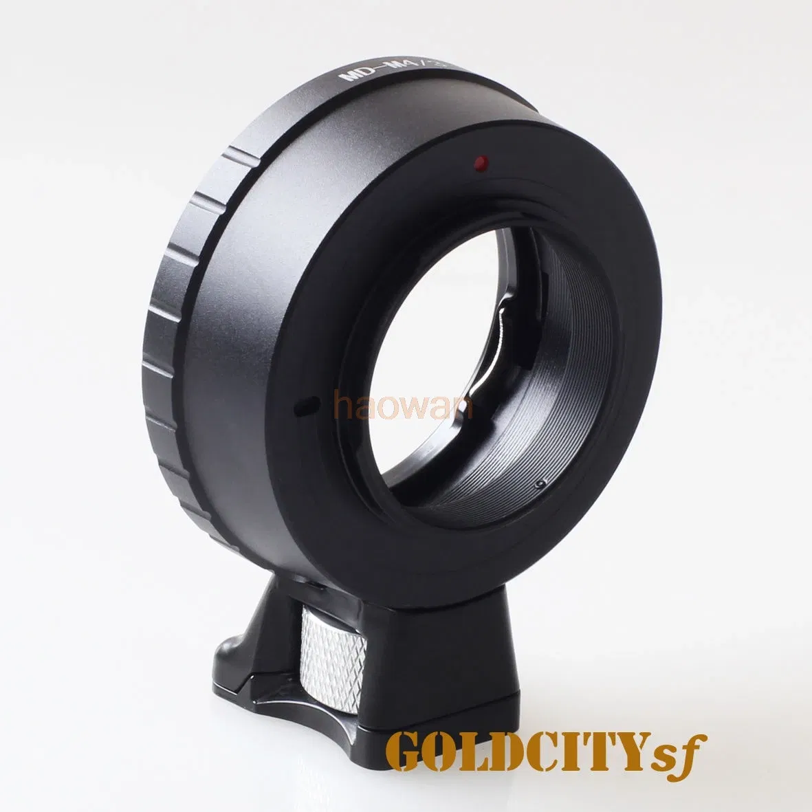 Color: Beige - Adapter ring with tripod for Minolta MD MC Lens to panasonic M43 G1 GH1 GF1 GF3 GX8 G7 GF7 GH4 GM1 GX7 GF6 EM5 EM1 EM10 camera