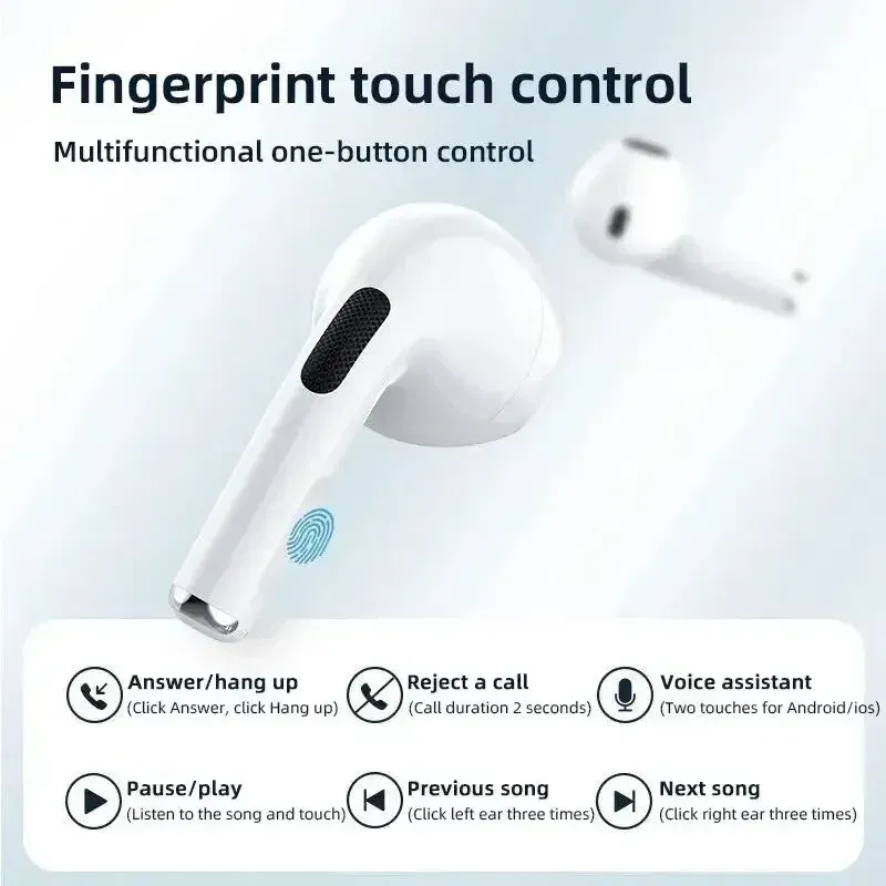 Color: WHITE, Ships From: CHINA - Mijia Xiaomi Air Pro 6 TWS Wireless Bluetooth Headset Mini Pods Earbuds Earpods Earphone For Android IPhone Headphones Original