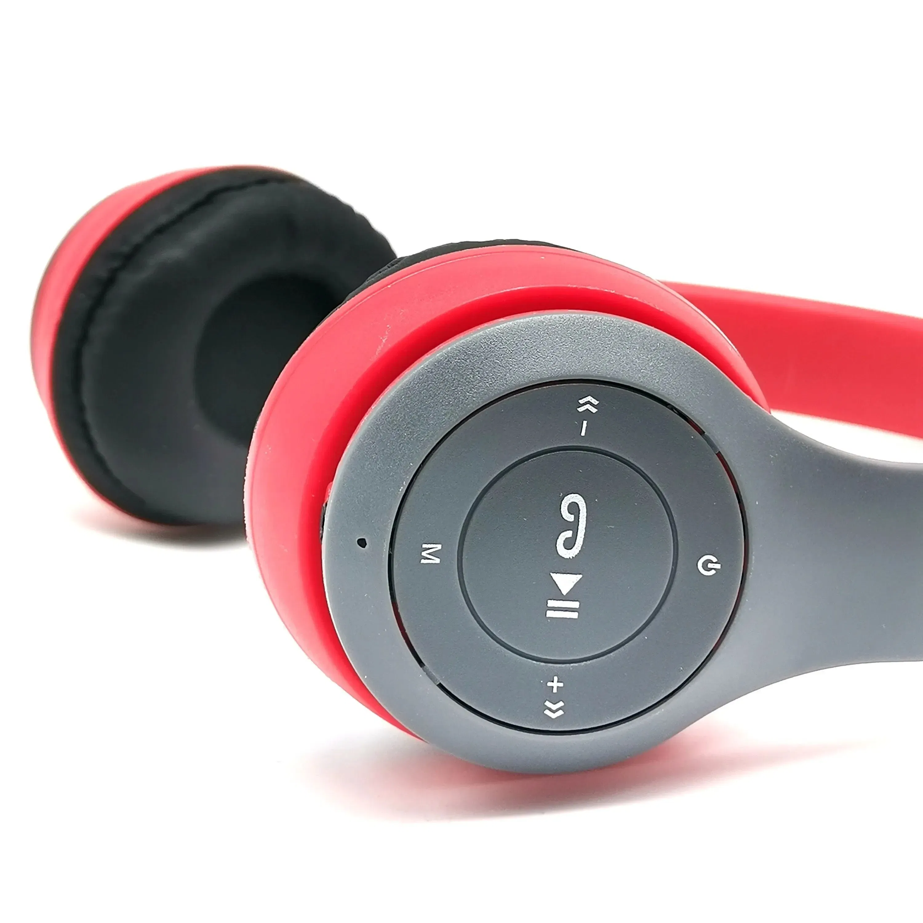 Color: WHITE - Stereo P47 Headset 5.0 Bluetooth Headset Folding Series Wireless Sports Game Headset for iPhone XiaoMi
