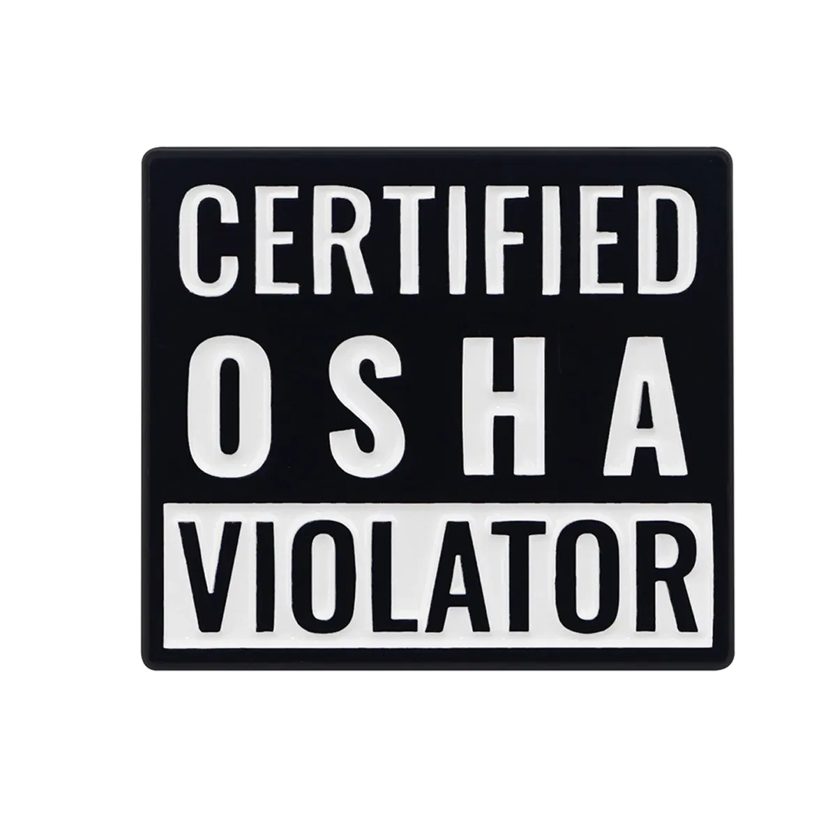 Metal color: Rhodium Plated - I'M NOT WEIRD Enamel Pin Funny Quotes Brooch Pines Lapel Pins Quotation Badge Clothing Accessories Fashion Jewelry Unique Gift