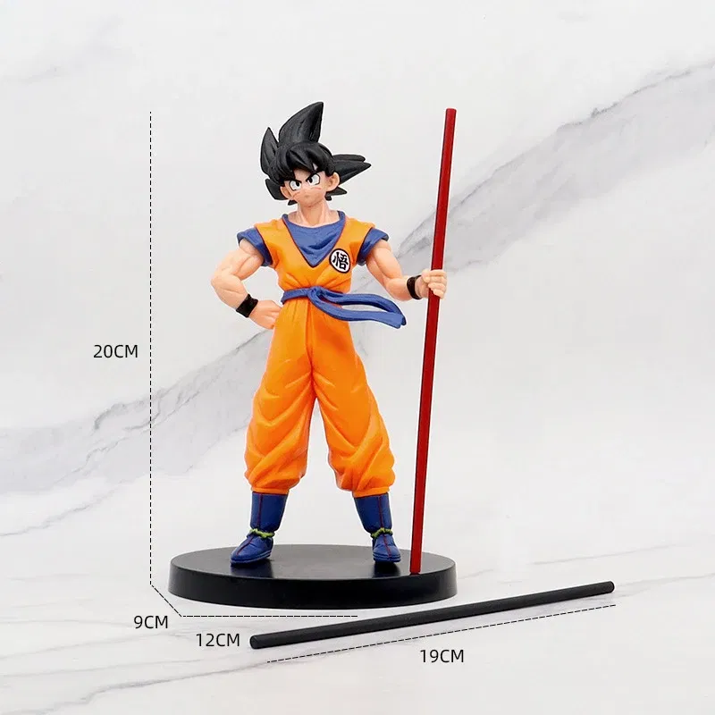 Anime Dragon Ball Son Goku Anime Action Figure Model Gifts Collectible Figurines for Kids 20cm