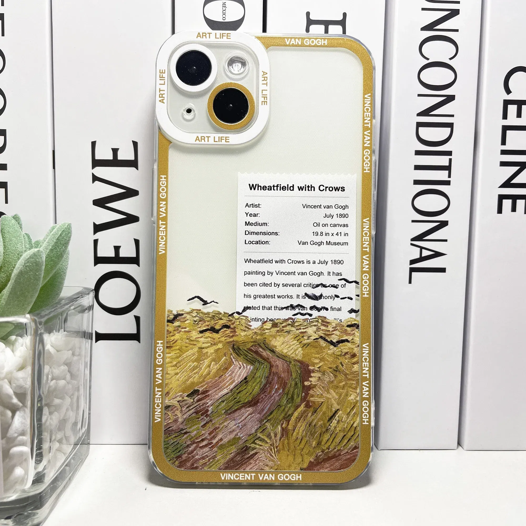 Color: Clear, Material: Vinyl - Van Gogh Sunflowers The Starry Night Art Aesthetic Phone Case For Samsung Galaxy S10 S20 S21 S22 S23 S24 FE Plus Ultra Note 20
