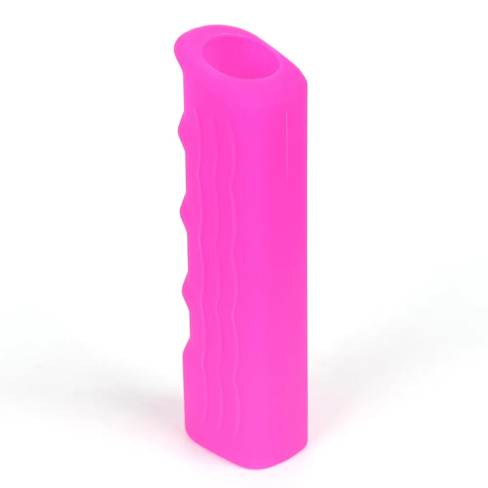 Color Name: green - Wholesale Cheap Price Car Interior Accessories Non Slip Comfortable Silicon Car Handbrake Lever Cover Anti Slip Hand Brake Cover