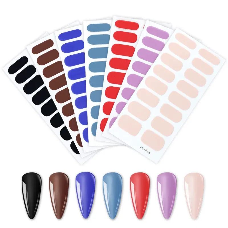 Halloween Self Adhesive Nail Sticker Full Cover Nail Art Decor Stickers for Nails Luminous Nail Decoration for Women Girls