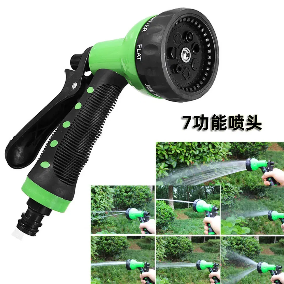 Diameter: 1/2'', Lengh: 50ft - 15M/30M Garden Spring hose Telescopic Water Pipe Car Washing hose Gardening  Retractable Coil Magic Flexible hose spray