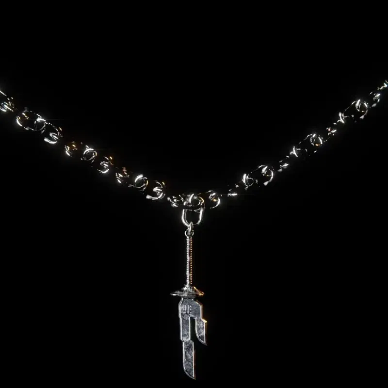 Anime Jujutsu Kaisen Cosplay Accessories Cosplay Inumaki Toge Jewelry Wholesale Pendant Necklace for Men Jewelry for Party Gift