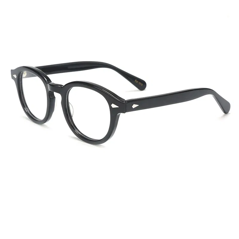 Customized Prescription Glasses Men Frame Johnny Depp Lemtosh Photochromic Anti-Blue Light Myopia Hyperopia Round Eyeglasses