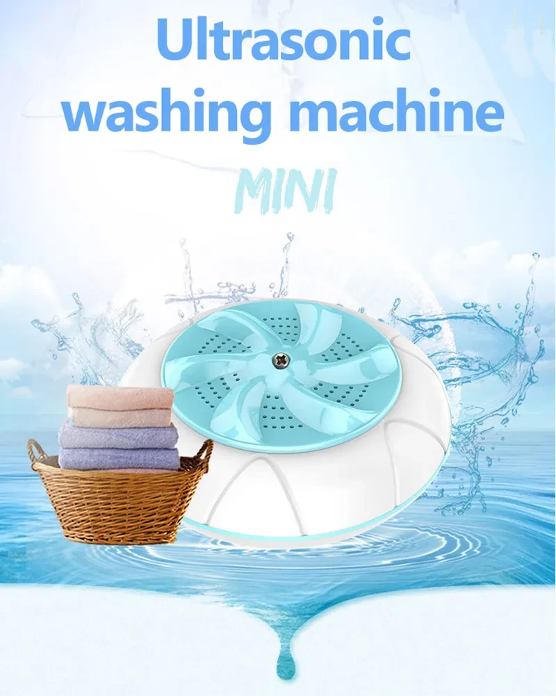 Portable Ultrasonic Washing Machines