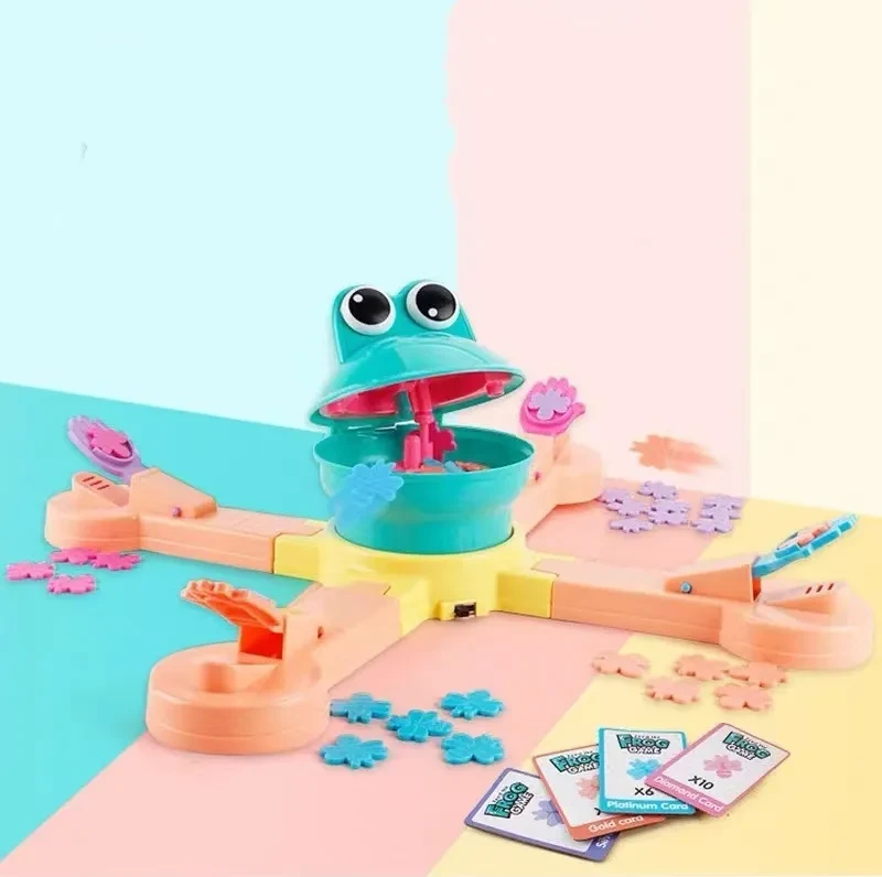 Electric Feeding Frog Toy