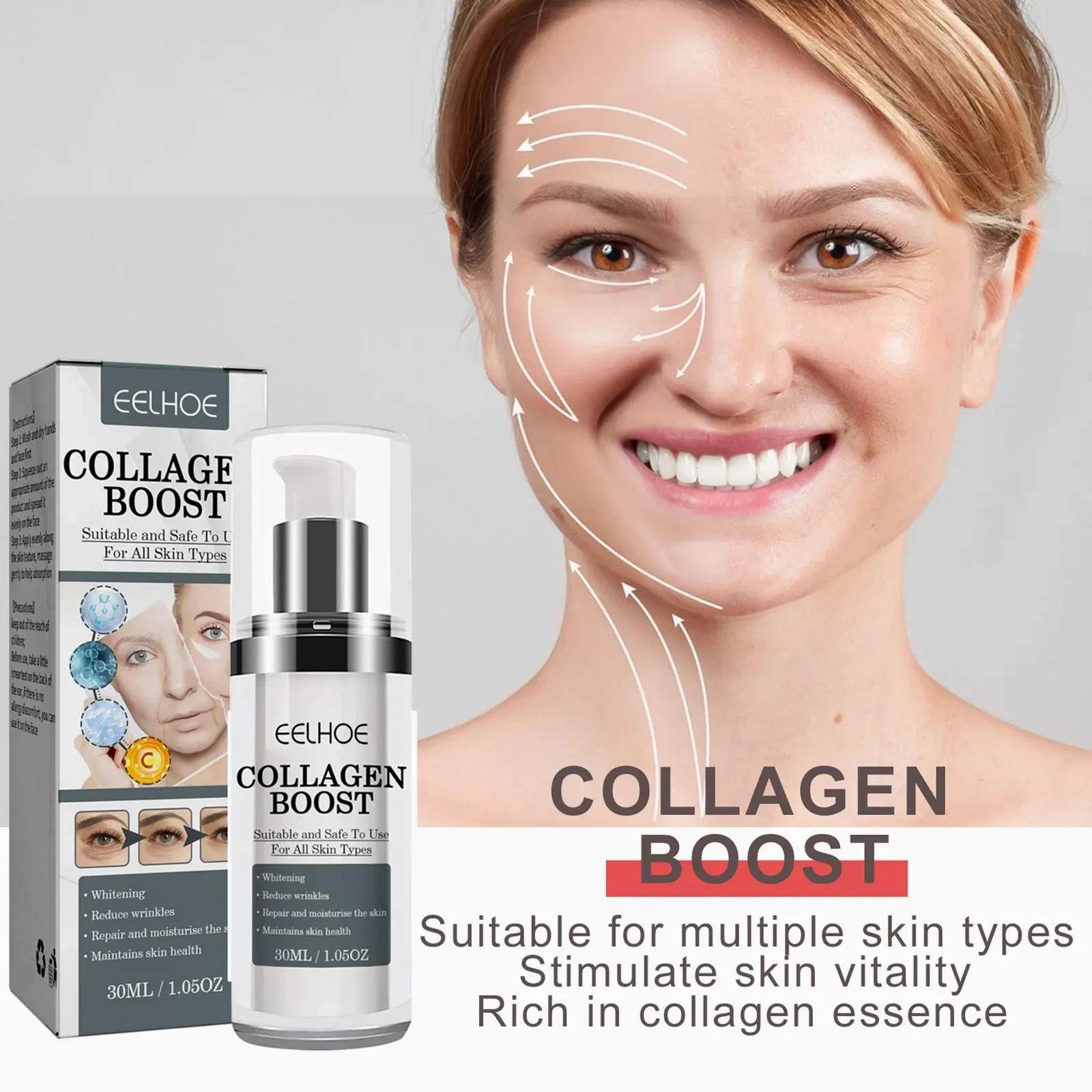 New Collagen Boost Permanent Anti-Aging Serum