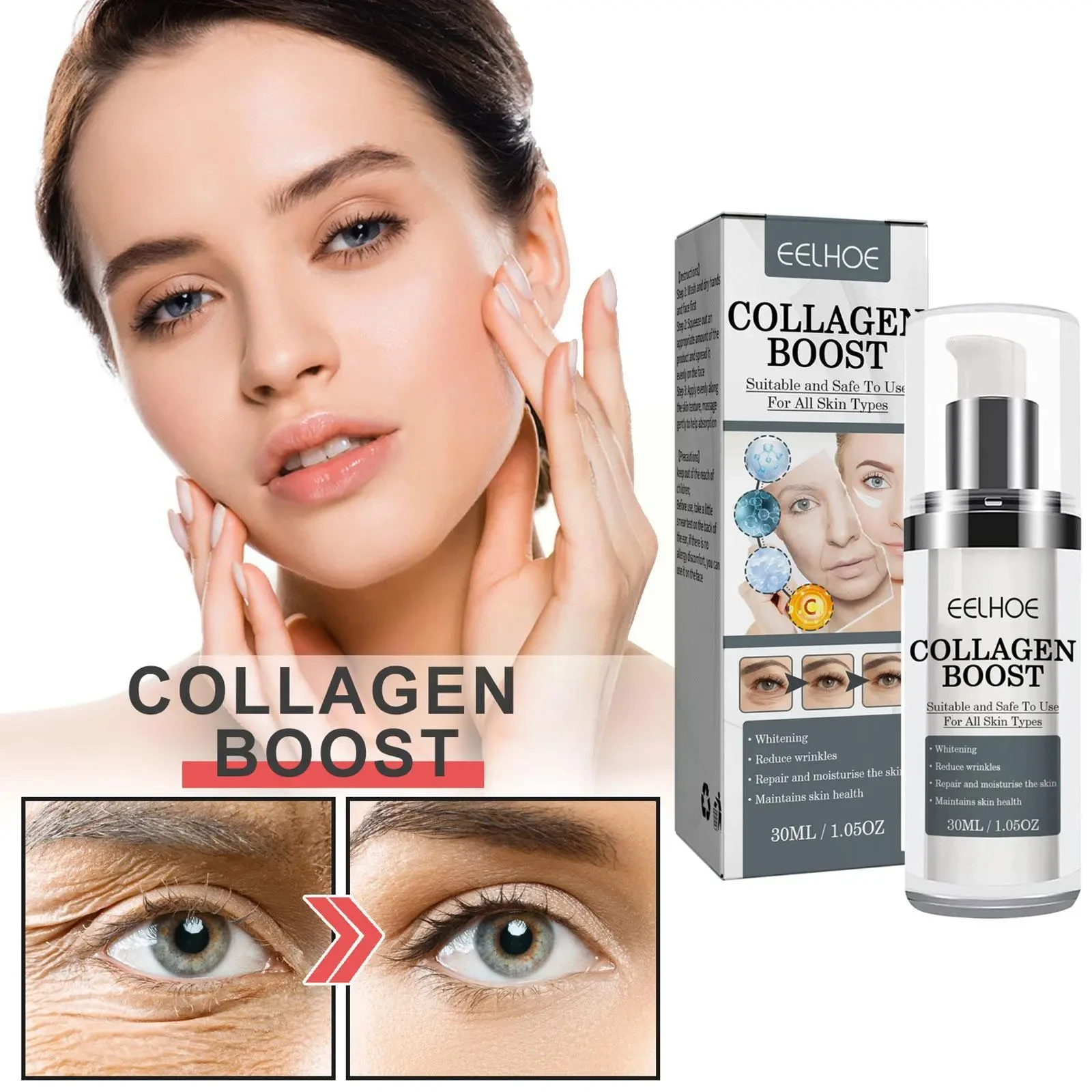 New Collagen Boost Permanent Anti-Aging Serum