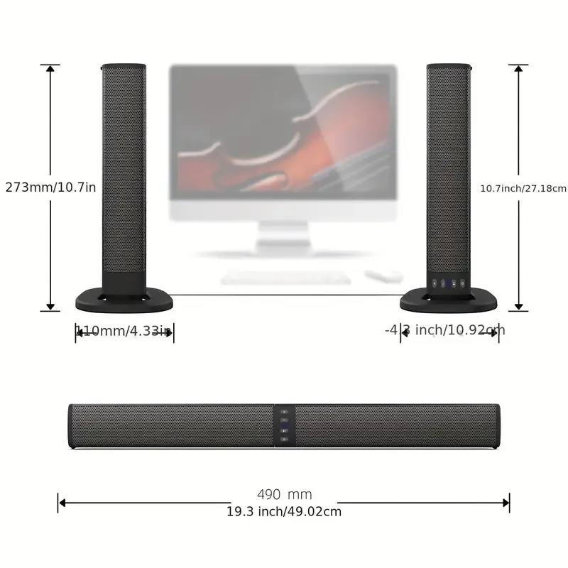Bluetooth Soundbar For Tv