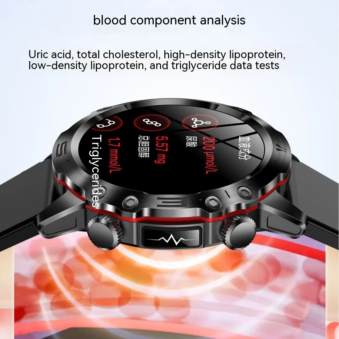 HD ECG Bluetooth-Compatible Call Outdoor Sports Watch