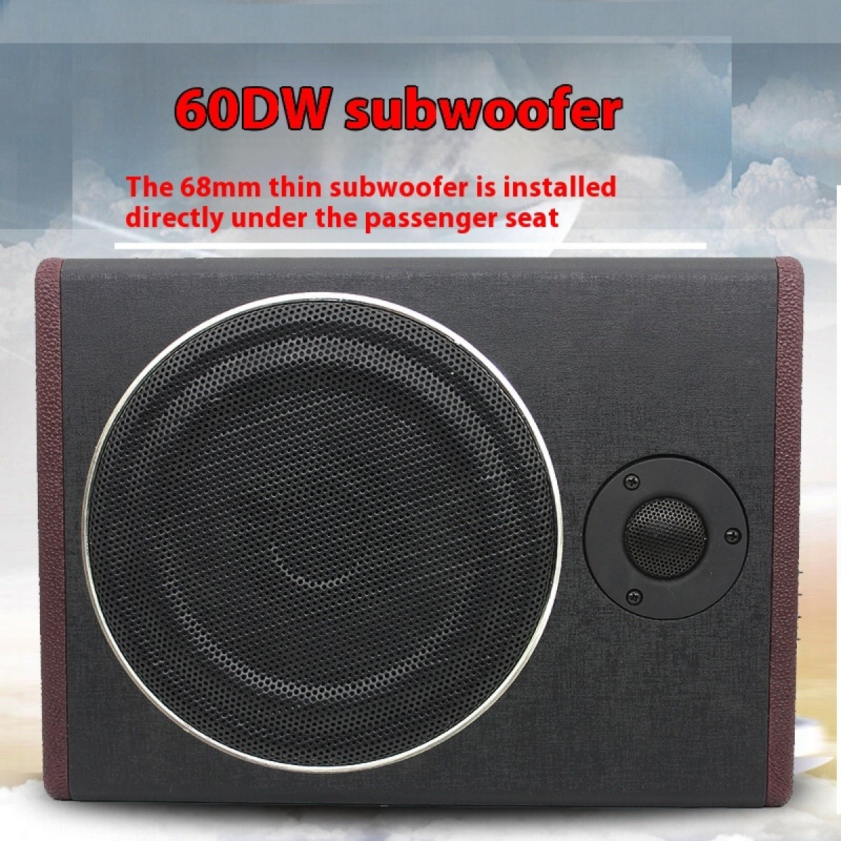 Car Underseat Subwoofer