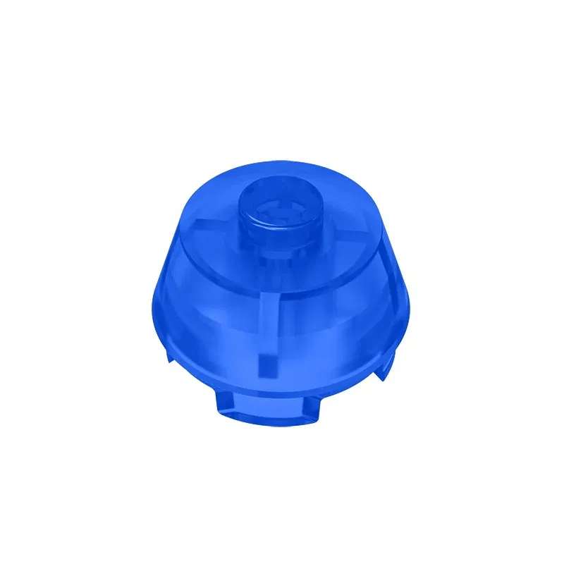 Color: NAVY - Gobricks GDS-946  Cone 2 x 2 Truncated compatible with lego 98100 pieces of children's DIY Educational Building Blocks Technical