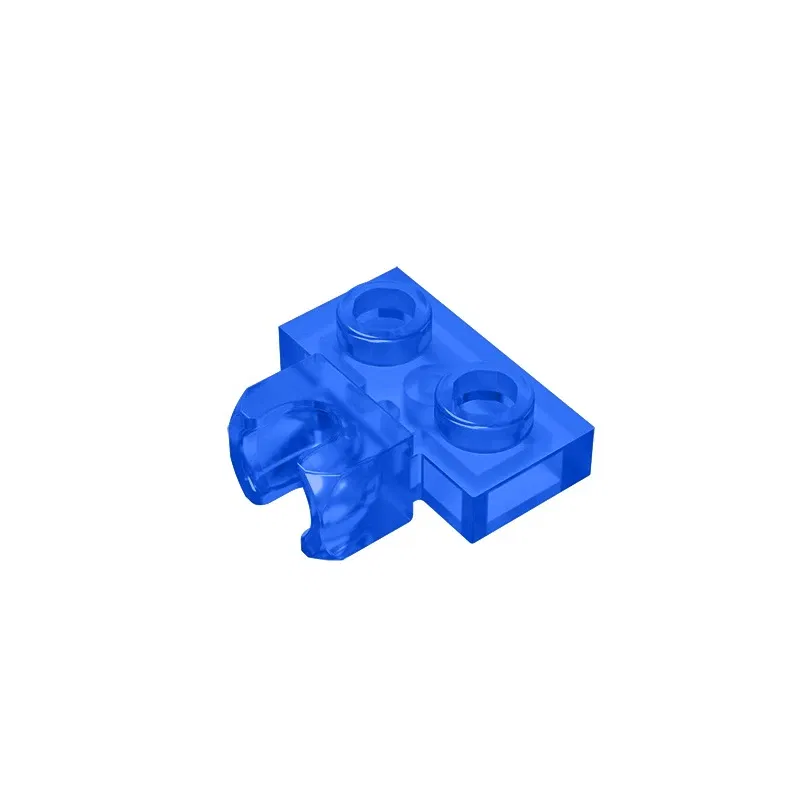 Color: Gold - MOC PARTS GDS-850  Plate, Modified 1 x 2 with Small Tow Ball Socket on Side compatible with lego 14704 pieces of children's toys