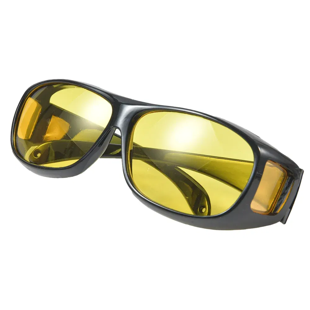 Color Name: Gold - Car Night Vision Sunglasses Night Driving Glasses Driver Goggles Unisex Sun Glasses UV Protection    Sunglasses