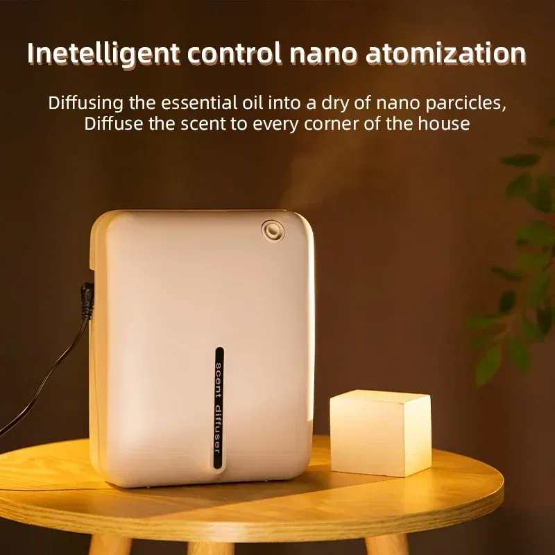 NAMSTE 300ML Electric Scent Diffuser Wall Hanging Aromatherapy Machine Aroma Diffuser Essential Oil Diffuser Home Air Freshener