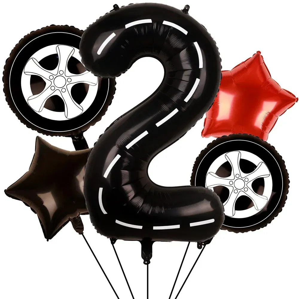 Color: Brown, Capacity: 480ml - Racing Car Disposable Tableware PLates Cups Napkin Tablecloth Two Fast Birthday Party Decorations