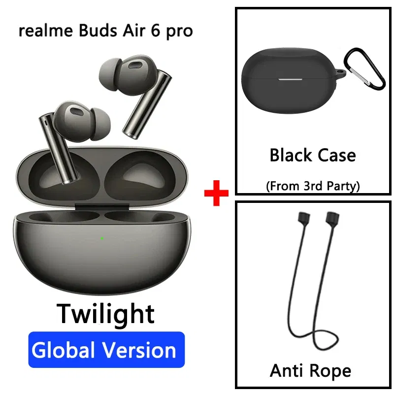 Color: Brown, Ships From: CHINA - New! Global Version Buds Air 6 Pro True Wireless Earphone 50dB Deep Sea Noise Reduction 2.0 Bluetooth 5.3 IP55 Headphone