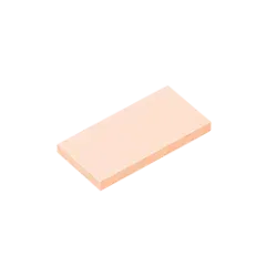 Color: Pink - Gobricks GDS-614 Tile 2 x 4 compatible with lego 87079 pieces of children's DIY  Educational Building Blocks Technical