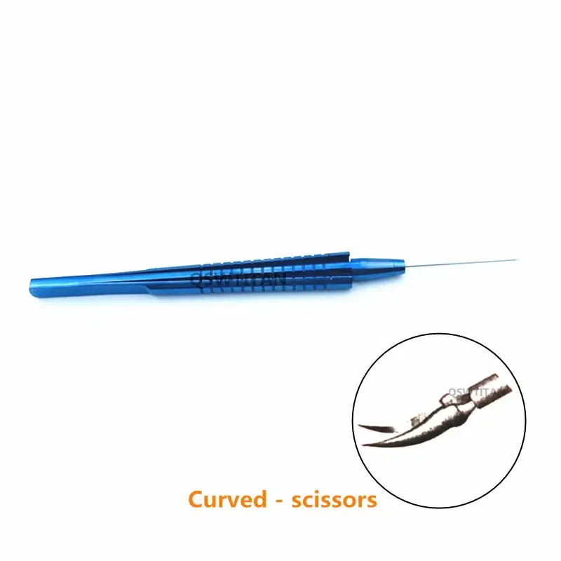 Color: BLACK & RED - Retinal Capsulorhexis forceps Intraocular Ophthalmic micro Surgical Instruments