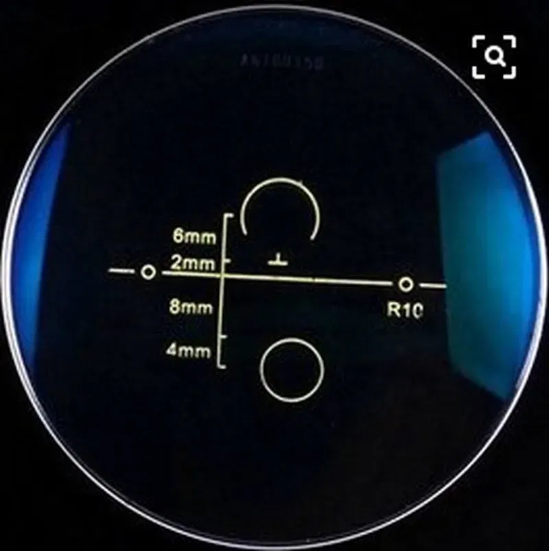 Lenses Color: Blue, Lens Index: 1.67 - ZENOTTIC MR Progressive Multifocal Prescription Lenses Anti Resistance/Reading Anti-scratch Myopia Hyperopia Presbyopia Lenses