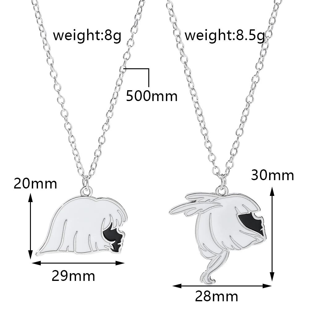 Metal Color: RED-BROWN, Length: 50cm, Ships From: CHINA - Game Sky Children Of Light Women Necklace Fashion Enamel Necklace Anime Monstrous Punk Necklace Charm Jewelry Party Accessories