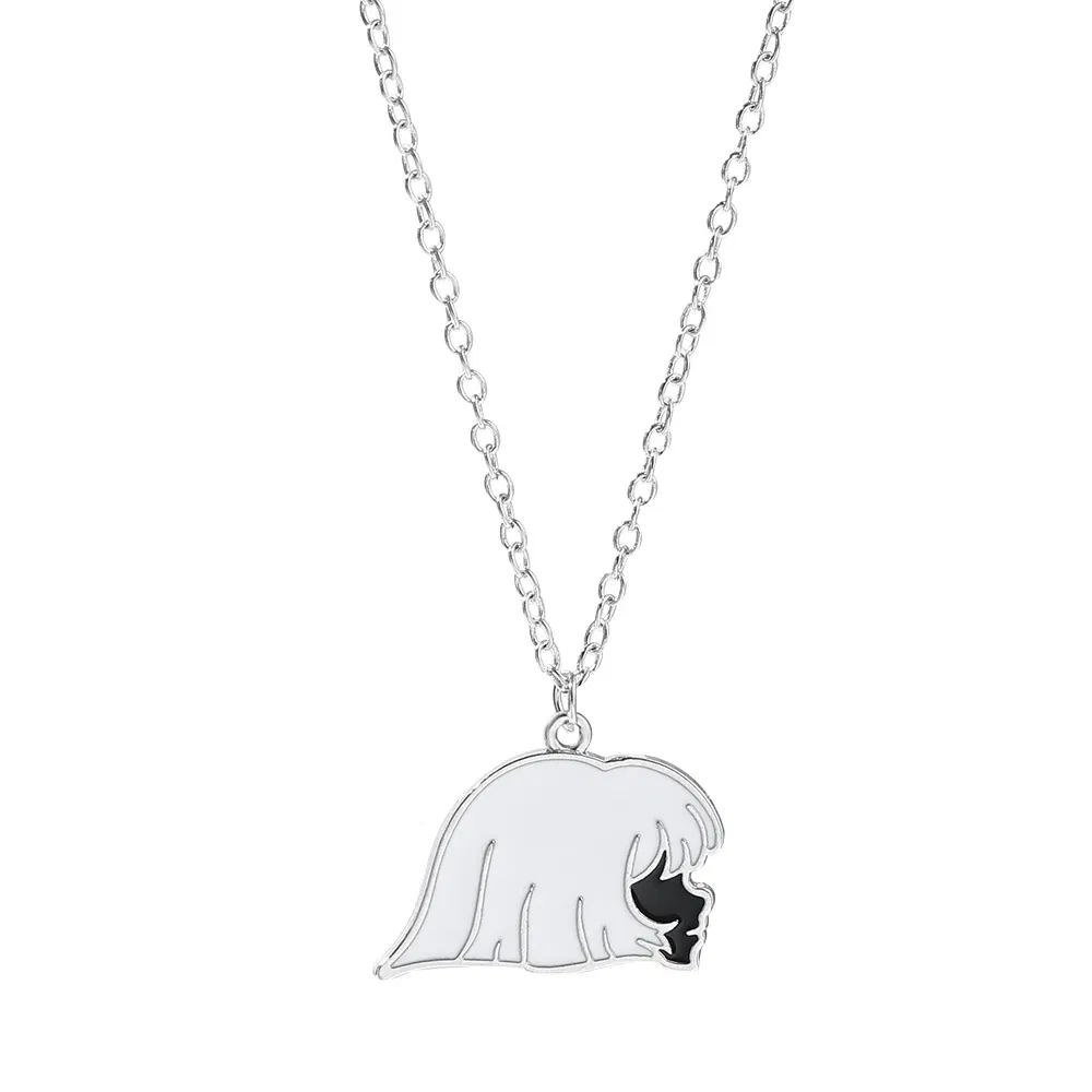 Metal Color: RED-BROWN, Length: 50cm, Ships From: CHINA - Game Sky Children Of Light Women Necklace Fashion Enamel Necklace Anime Monstrous Punk Necklace Charm Jewelry Party Accessories