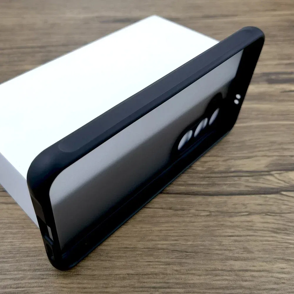 Color: black, Compatibility by Model: Galaxy A14 - Luxury Matte Case For Samsung Galaxy A56 A55 A54 A53 A52 A36 A35 A34 A13 A14 A15 A16 A17 A25 A26 A06 A05 A07 Protective Cover