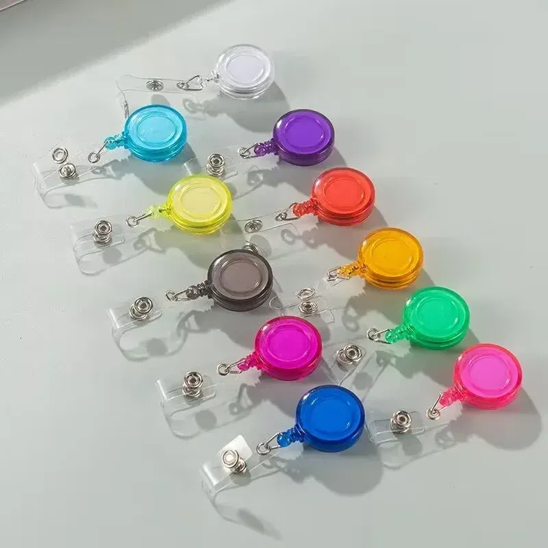 Color: Beige - 1pcs Plastic Bus Card Holder Case Business Credit Cards Bank ID Card Sleeve Protect Waterproof Transparent Card Cover