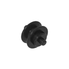 Color: green - Gobricks GDS-90004 Wheel Centre Small with Stub Axles (Pulley Wheel)  compatible with lego 3464 Assembles Building Blocks