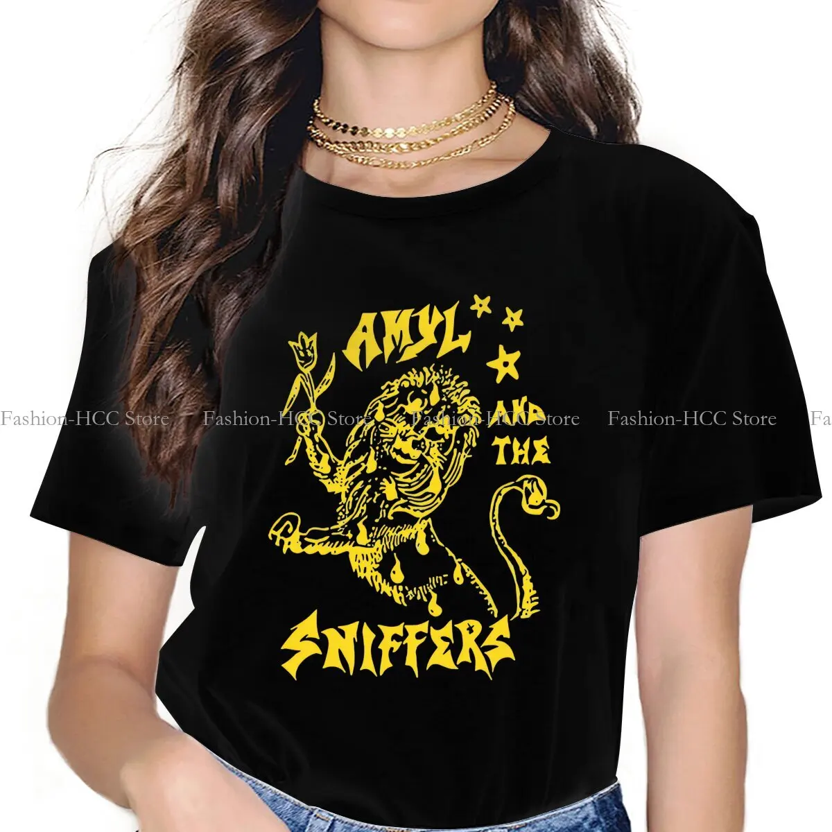 Color: black, Size: L - Classic Unique Polyester TShirt Lion Comfortable Creative Graphic  T Shirt Stuff