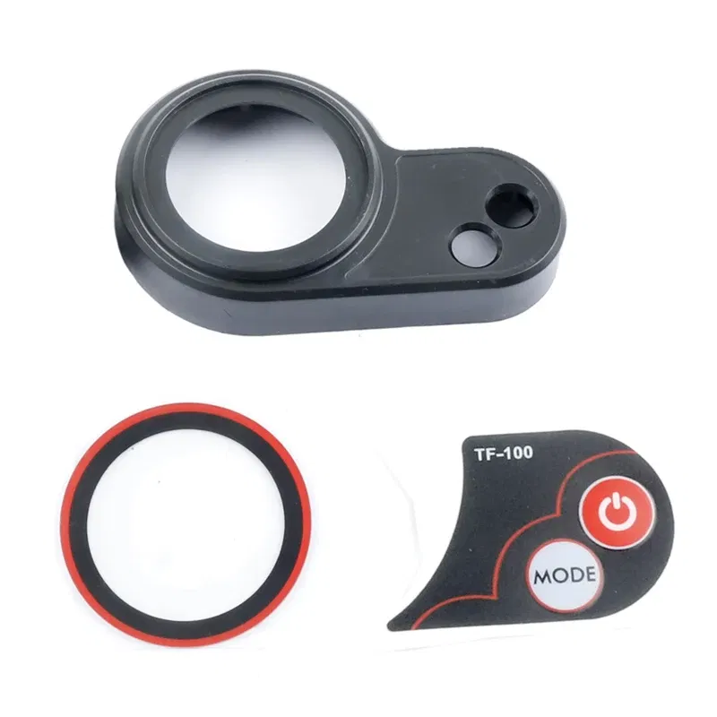 Color: Black - 1 pcs Electric Scooter Instrument TF-100 JH-01 Display Scooter Skateboard Dashboard parts replacement cover for Zero10x Kugoo M4