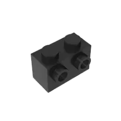 Color: Burgundy - MOC PARTS DIY GDS-634 BRICK 1X2 W. 2 KNOBS compatible with lego 11211 children's toys Assembles Building Blocks Technical