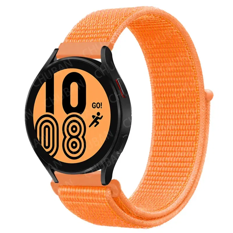 Band Color: Gold, Band Width: 22mm - 20mm/22mm nylon Band