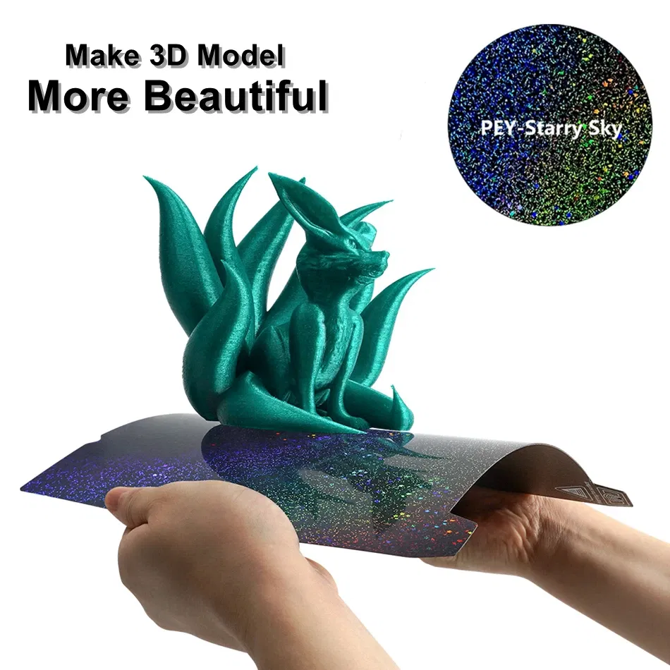 Color: Blue, Size: 2.25mm - K1C 235x235 Bed 310x315 Build Plate For Creality K1 Max K1 Pei Plate Ender 3 S1 Spring Steel Magnetic Pei Sheet Pey Build Plate