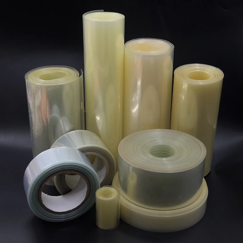 Color: Clear, Length: 100m, Inside Diameter: 6.4mm - 1/5/20M 18650 Battery PVC Heat Shrink Tube Pack 10mm~ 100mm Insulated Film Wrap Lithium Case Protection Cable Sleeve Transparent